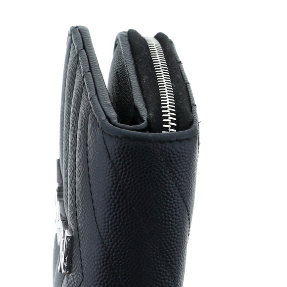 Saint Laurent Paris Monogram Compact Wallet - Picture 3 of 5